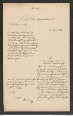 k.k. naturhistorisches Hofmuseum, Intendanzakten 1885-1896 (Hauer), Aktenzahl Z.529/1892, Seite 1